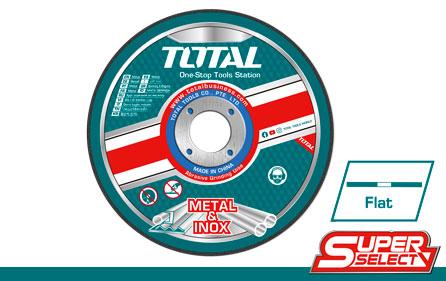 Abrasive metal cutting disc