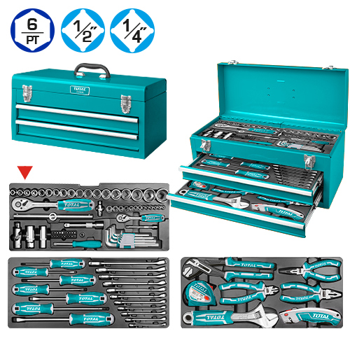 132 Pcs tools chest set