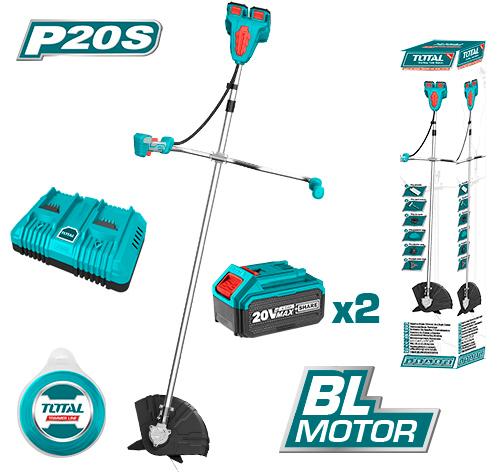 Cordless string trimmer and brush cutter