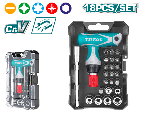 31 Pcs T-handle wrench screwdriver set