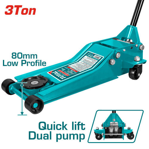 Hydraulic floor jack