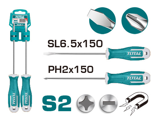 2 Pcs screwdriver set