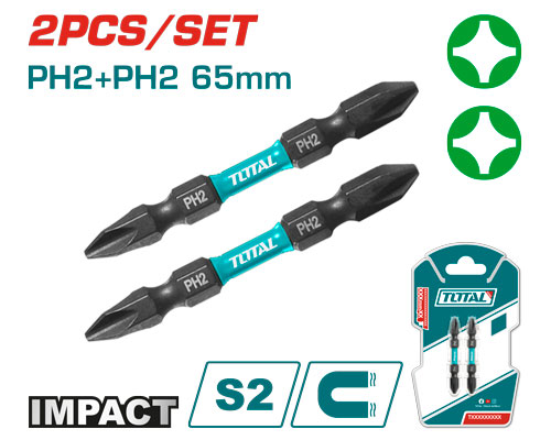 Impact screwdriver bits