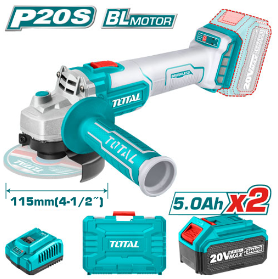 Cordless angle grinder
