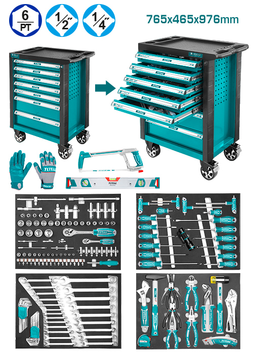 328 Pcs tool chest set