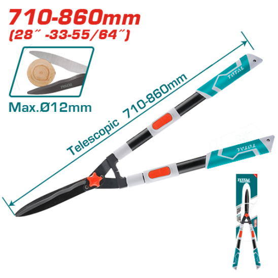 Telescopic hedge shear