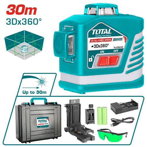 Self-leveling line laser