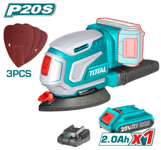 Cordless palm sander