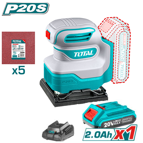 Cordless sheet sander
